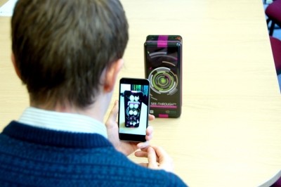 Interactive applications enable the consumer to see through the metal packaging to the contents inside. Pic: Crown Europe