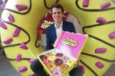 Anthony Fletcher is shaking up the sweet bakery category with 'doughnuts that taste just as good but with less sugar and fat'. Pic: Urban Legend