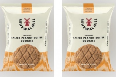 Renewal Mill's Vegan Salted Peanut Butter Cookies made with upcycled ingredients. Pic: Renewal Mill