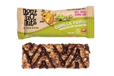 Don't Go Nuts' granola bars are now certified organic. Pic: Don't Go Nuts