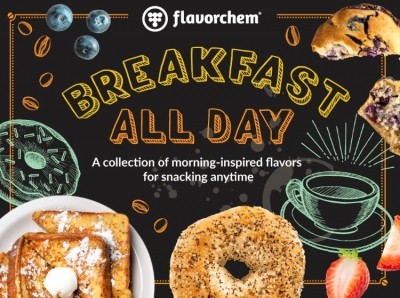 Flavorchem debuts breakfast collection for anytime snacking