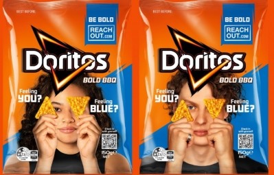 Doritos is encouraging young Aussies to be bold and reach out if they need help. Pic: PepsiCo