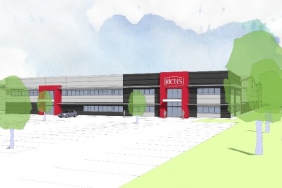Artist's impression of Rich's new Hampshire, UK, production site. Pic: Rich Products Corporation