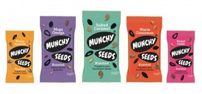 Munchy Seeds redesigned packaging. Photo: Munchy Seeds.