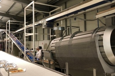 Part of Fabcon Food Systems' seasoning line installed at Unismack's factory in Greece. Pic: Fabcon