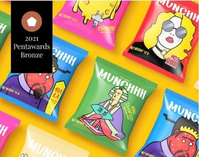 Thai healthy snacking brand MUNCHHH has developed an award-winning range of snacks based on what it has termed the ‘middle ground’ of snacking. ©Balance