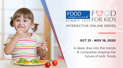 Introducing the FOOD FOR KIDS 2020 virtual summit: From kids and the plant-based trend to dietary guidelines for infants and toddlers