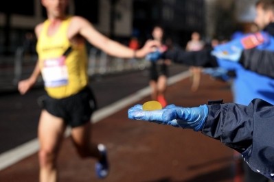 Notpla’s first seaweed-based application, Ooho, was well received by consumers. With the ability to biodegrade in four to six weeks, or else consumed, the company trialled its innovations at sports events such as the London Marathon in 2019. Image credit: Notpla