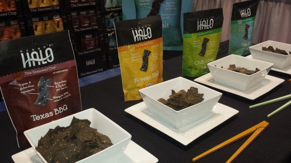 Ocean's Halo has developed a number of well-known snack flavors for its seaweed chips