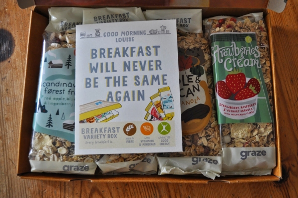 Graze has ventured into the breakfast market to test if it can work alongside snacks. Photo Credit: LouLou Love and Lifestyle