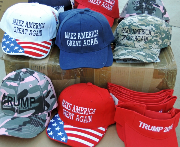 trump hats, USA  Droits d'auteur JRLPhotographer