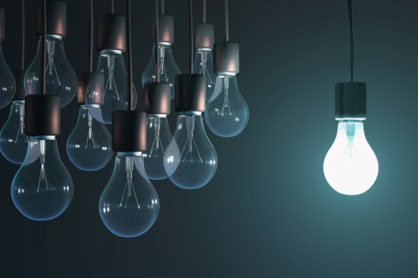 innovation light bulbs entrepreneur idea