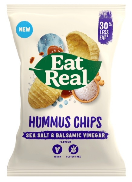 Eat Real - Hummus Sea Salt  Balsamic Vinegar