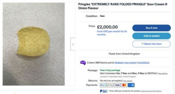 Expensive Pringles