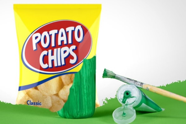 Greenwashing a packet of chips