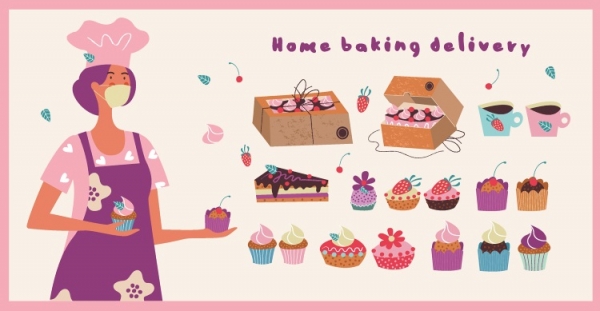 Home baking delivery Kate Demianov