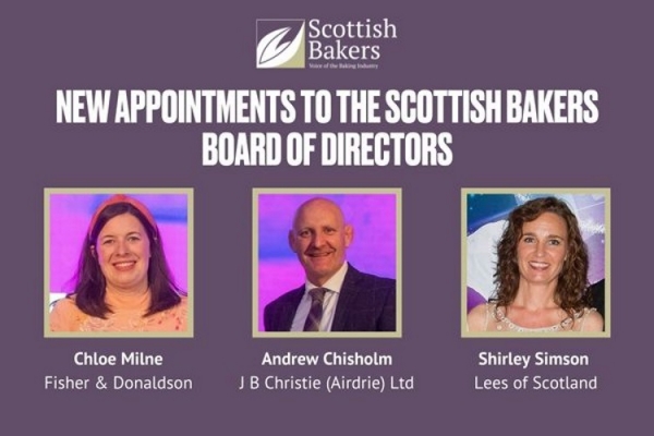NEW APPOINTMENTS TO THE SCOTTISH BAKERS BOARD (002)
