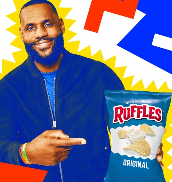 Ruffles x LeBron Partnership Announcement Image_With_Product-1
