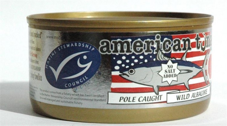 American Tuna is sustainable, high-quality, pole-caught fish packaged raw, then cooked in the can.