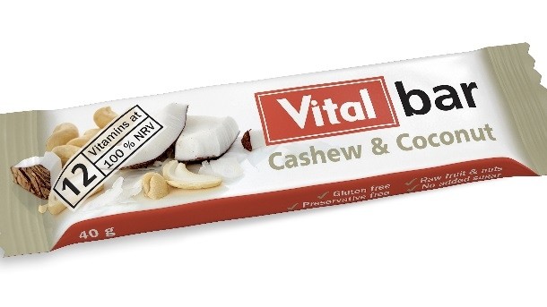 Vital Health Foods has developed a range of healthy snacks for on-the-move. Pic: Vital Health Foods