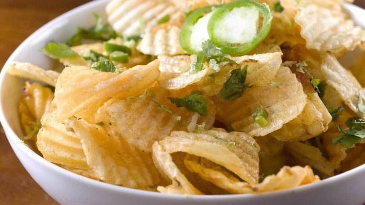 Acrylamide is created when foods such as potato chips are browned