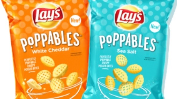 PepsiCo has increased its portfolio of everyday-nutrition premium snacks like Lay's Poppables, which has helped increase Q2 2017 sales. Pic: PepsiCo