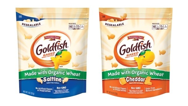 Goldfish with organic wheat is rolling out across the US