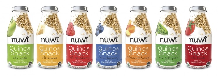 NUWI Quinoa Snacks co-founder: 'It looks like a beverage, but it’s not a beverage – it’s a food'