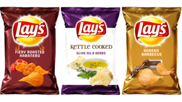 New flavors were pitted against Lays classics