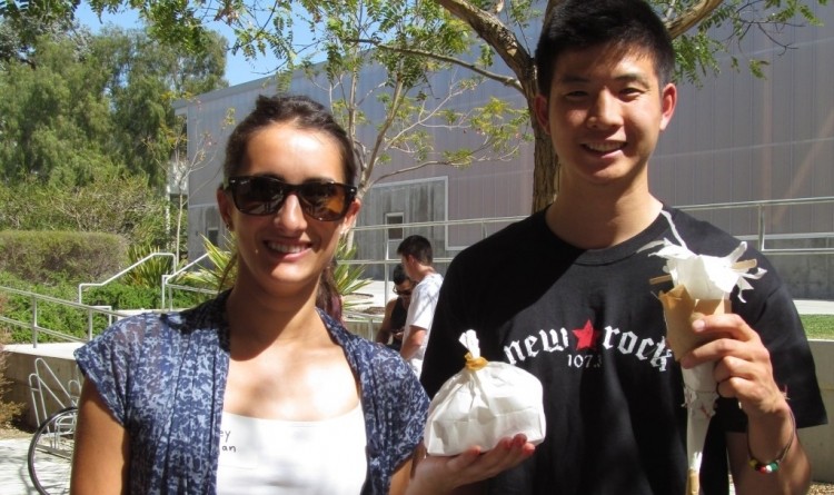 Pregis sponsors the annual egg drop competition in which Cal Poly packaging students test try their hand at protective packaging.