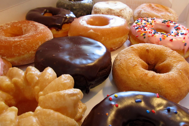 A Dunkin' Donuts donut selection (Photo: Amy/Flickr)