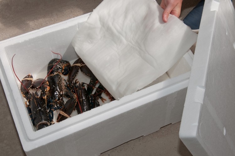 Sirane Ice-Mat seafood crustaceans packaging 