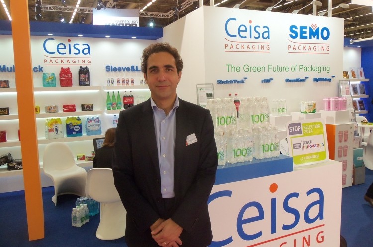 Arthur Lepage, CEO of Ceisa Packaging, spoke to FPD at Emballage 2014