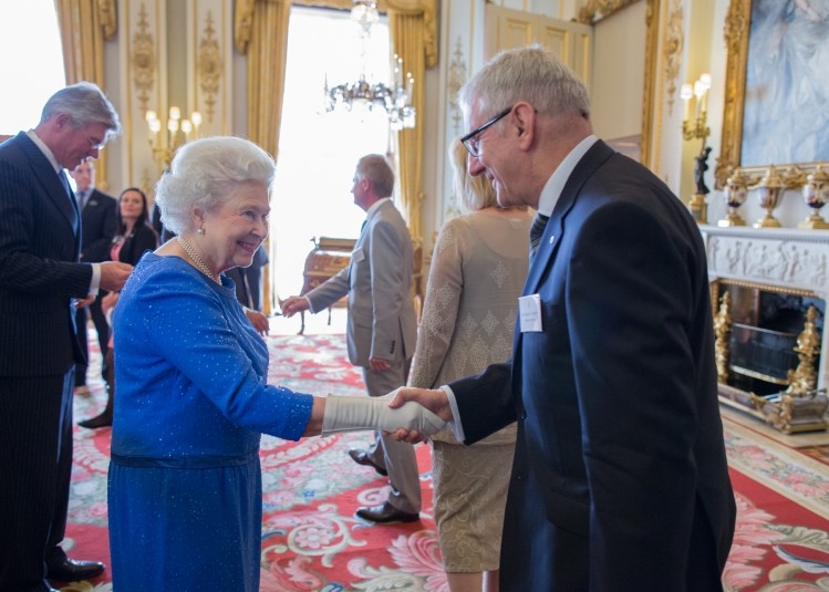 Graham Clements meets the Queen