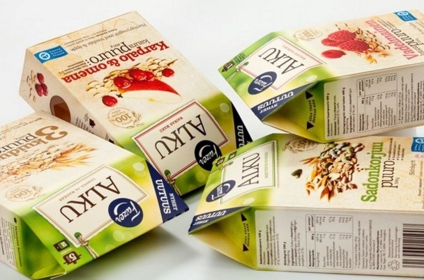 Snack design packaging - Pro Carton Award Winner 2015: Fazer Alku new mill products