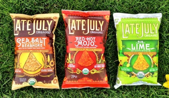 Late July moved into tortilla snack chips in 2010, and sales "exploded", says CEO and founder Nicole Dawes