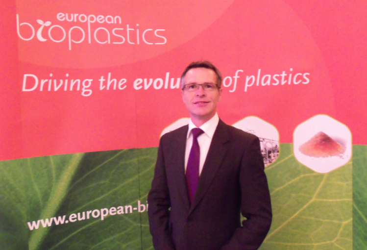 Francois de Bie at the EU Bioplastics Conference