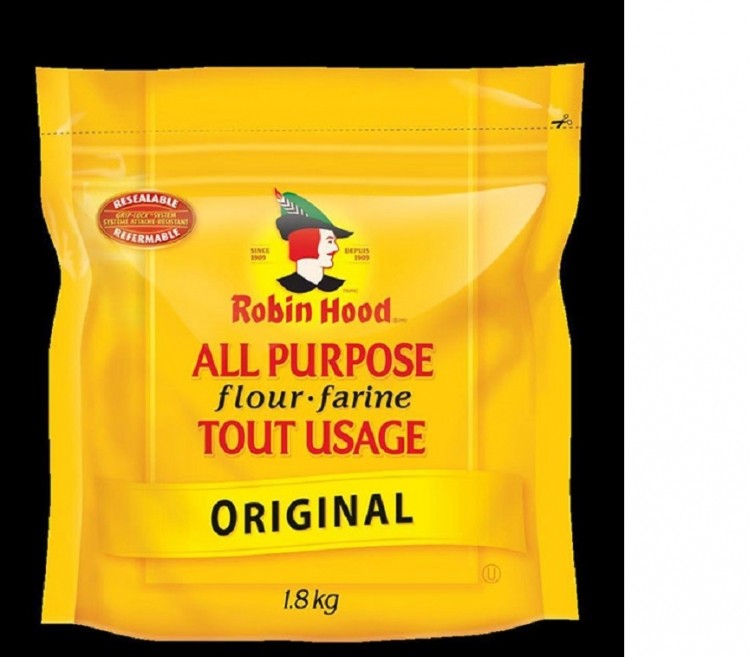 One of the recalled products: Robin Hood All Purpose Flour Original 1.8kg