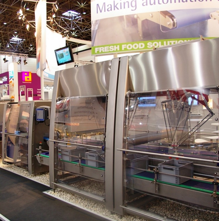 Ishida’s new QX-1100 SDL model is said to be the world’s first split dual-line tray sealer for packing fresh food into trays