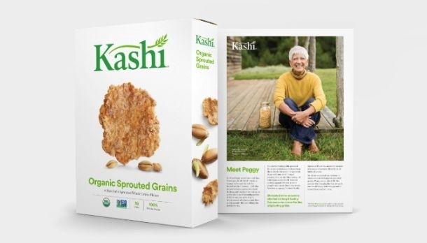 Will a packaging refresh help to revitalize sales at Kashi - a brand Kellogg admits it needs to 'fix' following some strategic missteps? 
