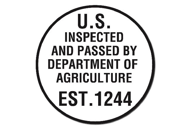 US products bear USDA EST number information.