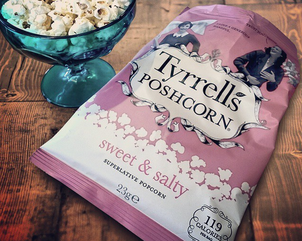 Tyrrells eyes European markets for rebranded popcorn range