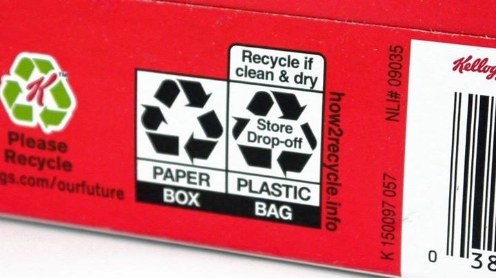 Food firms like Kellogg's are doing their part to boost recycling with on pack messaging like the How2Recycle label.