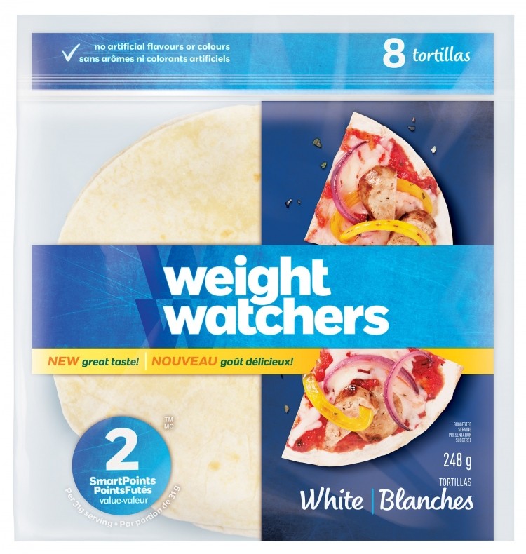 Weight Watchers produces a branded range of calorie controlled foods, including bakery goods like sliced breads and pizza bases. Pic: Weight Watchers