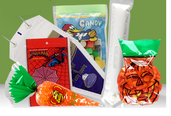 Vonco's extensive flexible packaging offerings include shaped printed bags. 