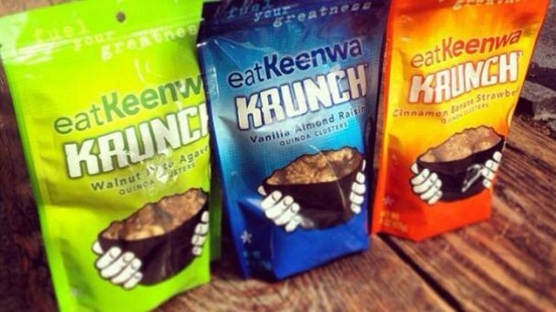 Fuel your greatness! eatKeenWa has steered clear of the 'artisanal' packaging designs that characterize many natural snacking products and opted for a more contemporary look