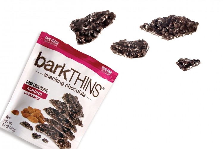 barkTHINS prefers to be its own category: Snacking chocolate  Source: barkTHINS