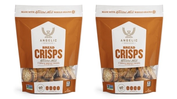  Seven-grain Bread Crisps are the first product in new range Angelic Pantry Goods