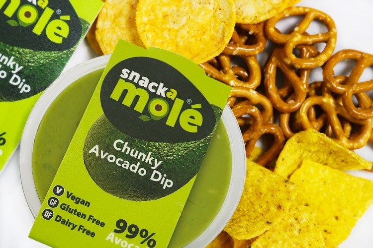 Snackamolé Chunky Avocado in 100g pots is being roll-out in Co-op across the UK. Pic: Born Tasty