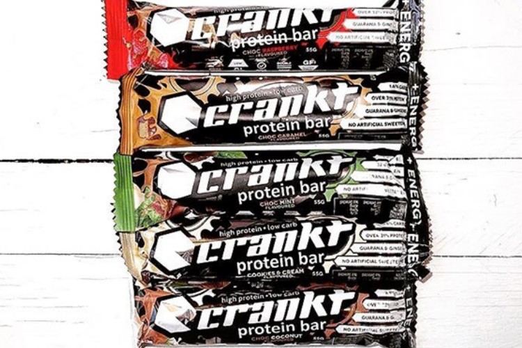 Crankt protein bars.